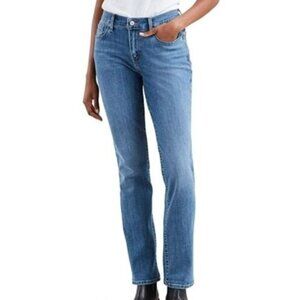 Levi's 505 Mid-Rise Classic Straight Jean Light Wash 31" Inseam Good Cond - 12